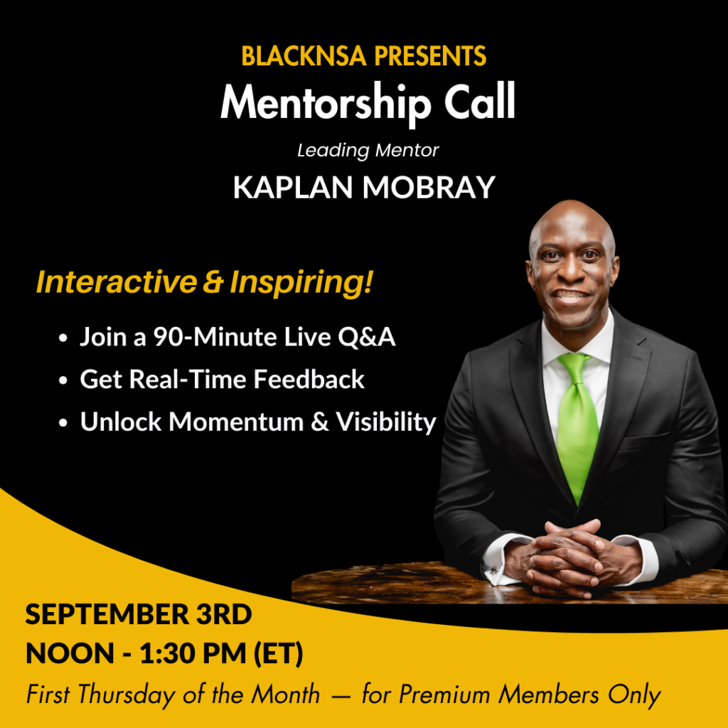 Monthly Mentorship Call with Kaplan Mobray - Sept 3Monthly Mentorship Call with Kaplan Mobray - Sept 3